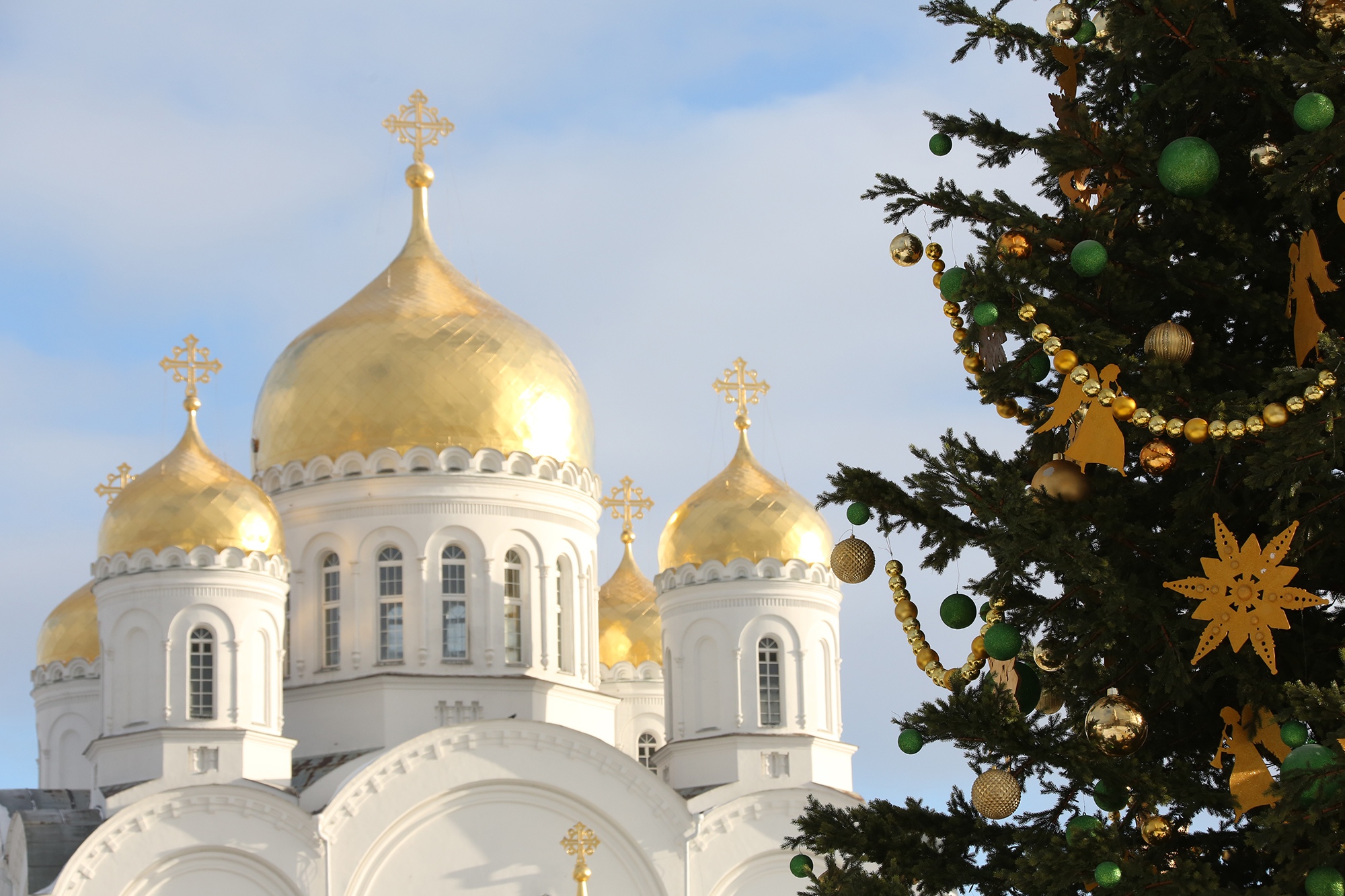 Серафимо-Дивеевский монастырь украшение к Рождеству