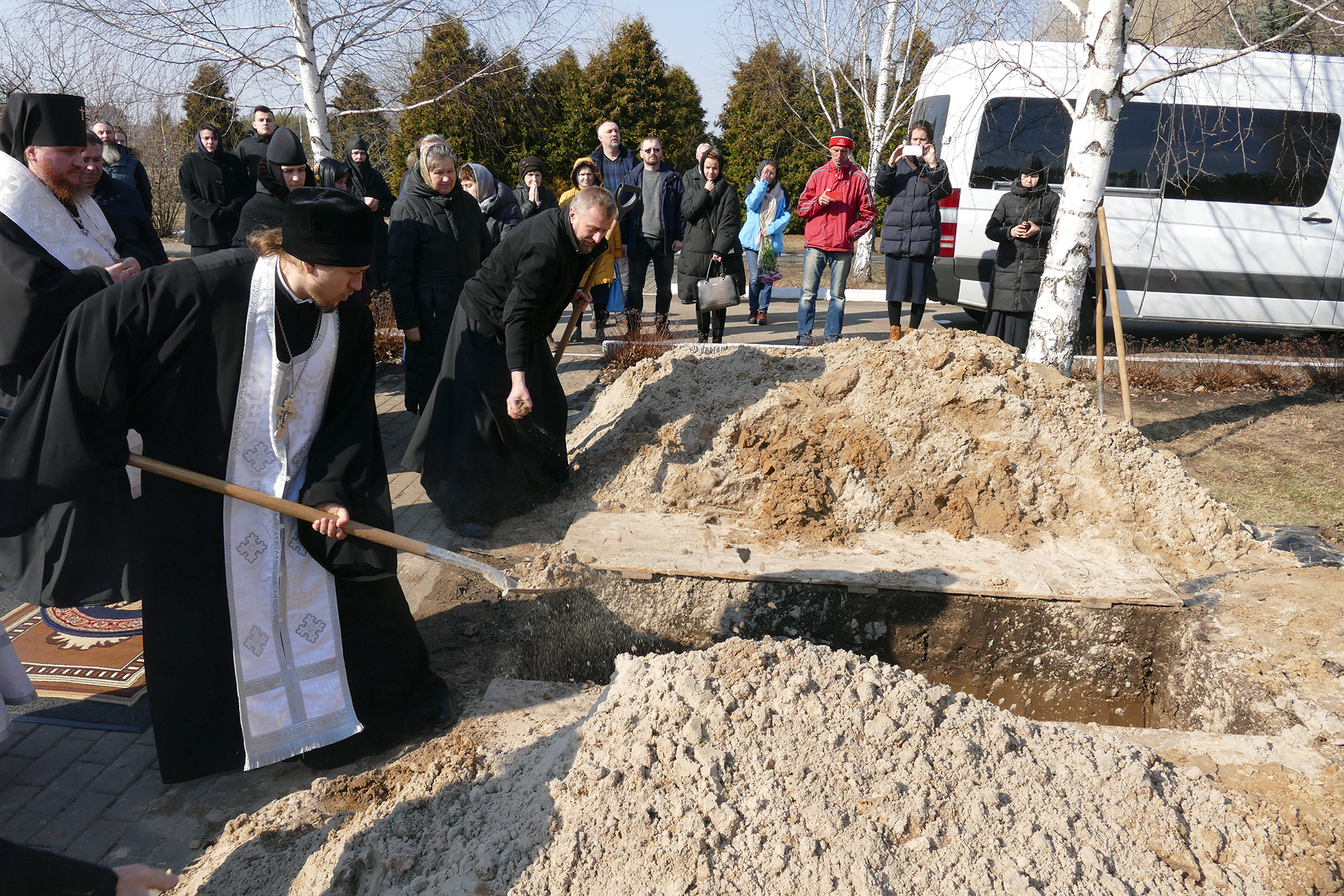 Дивеево похороны