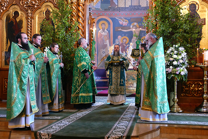 Дивеево монастырь праздник Троицы. Троица Серьгина монастырь.